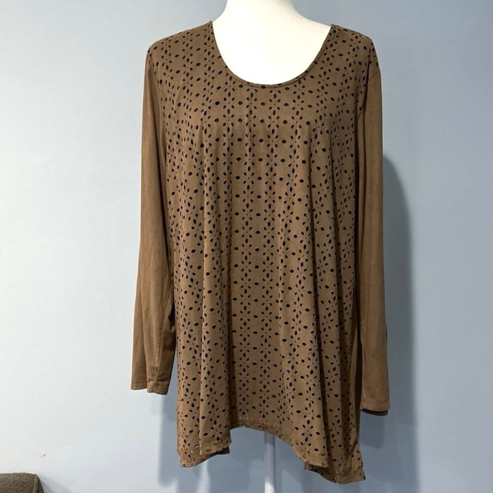 Krazy Kat Laser Cut Faux Suede XXL